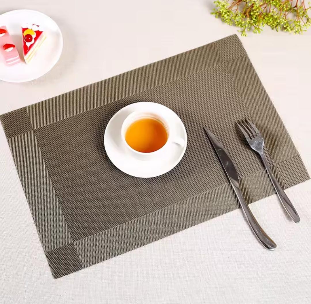 New Border PVC Placemats Set Multiple